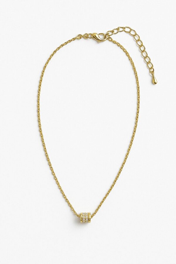 Elegant Gold-Plated Pendant Necklace